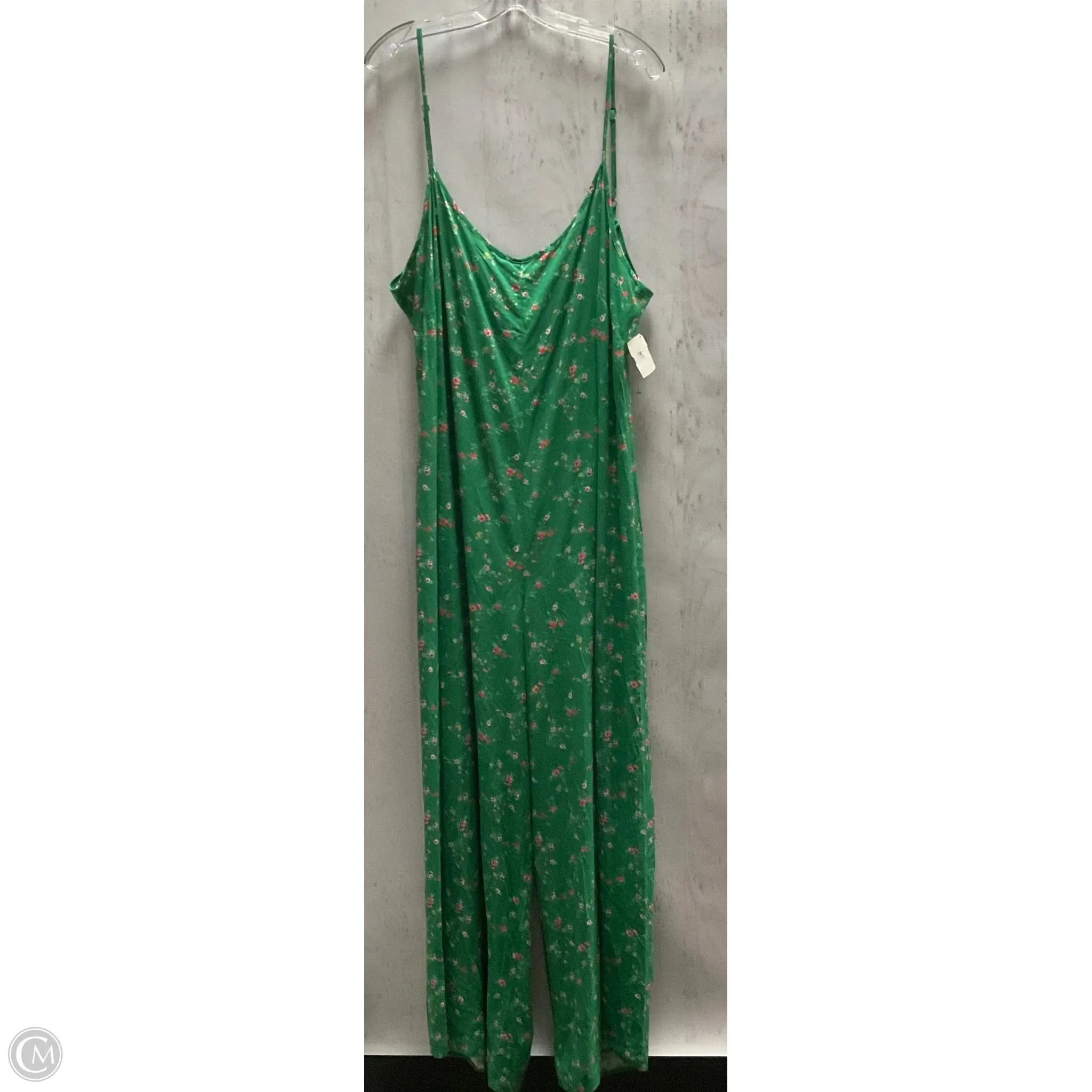 Jumpsuit By Asos In Green, Size: 2x