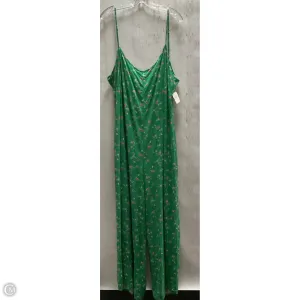 Jumpsuit By Asos In Green, Size: 2x