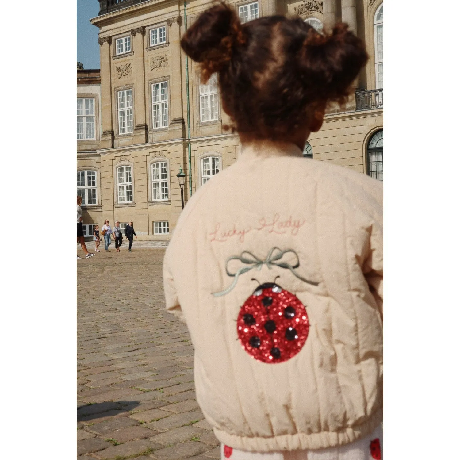 Konges Sljd Frapp Juno Sequin Bomber Jacket