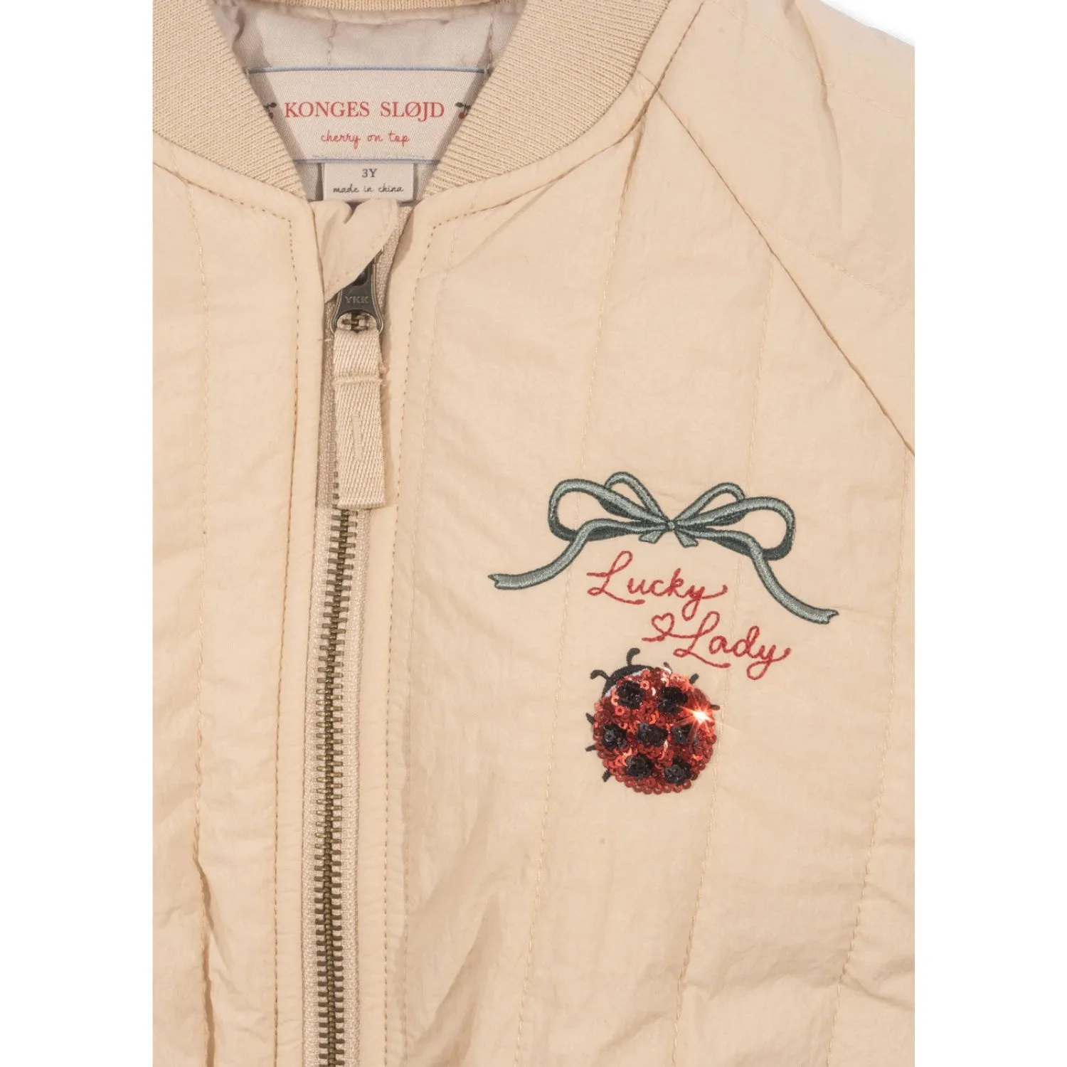 Konges Sljd Frapp Juno Sequin Bomber Jacket