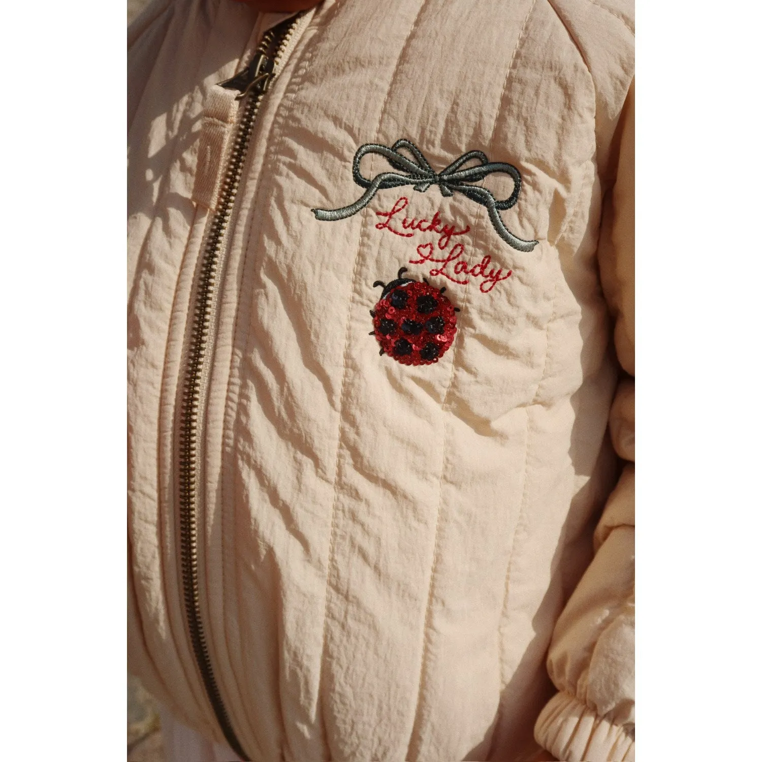 Konges Sljd Frapp Juno Sequin Bomber Jacket