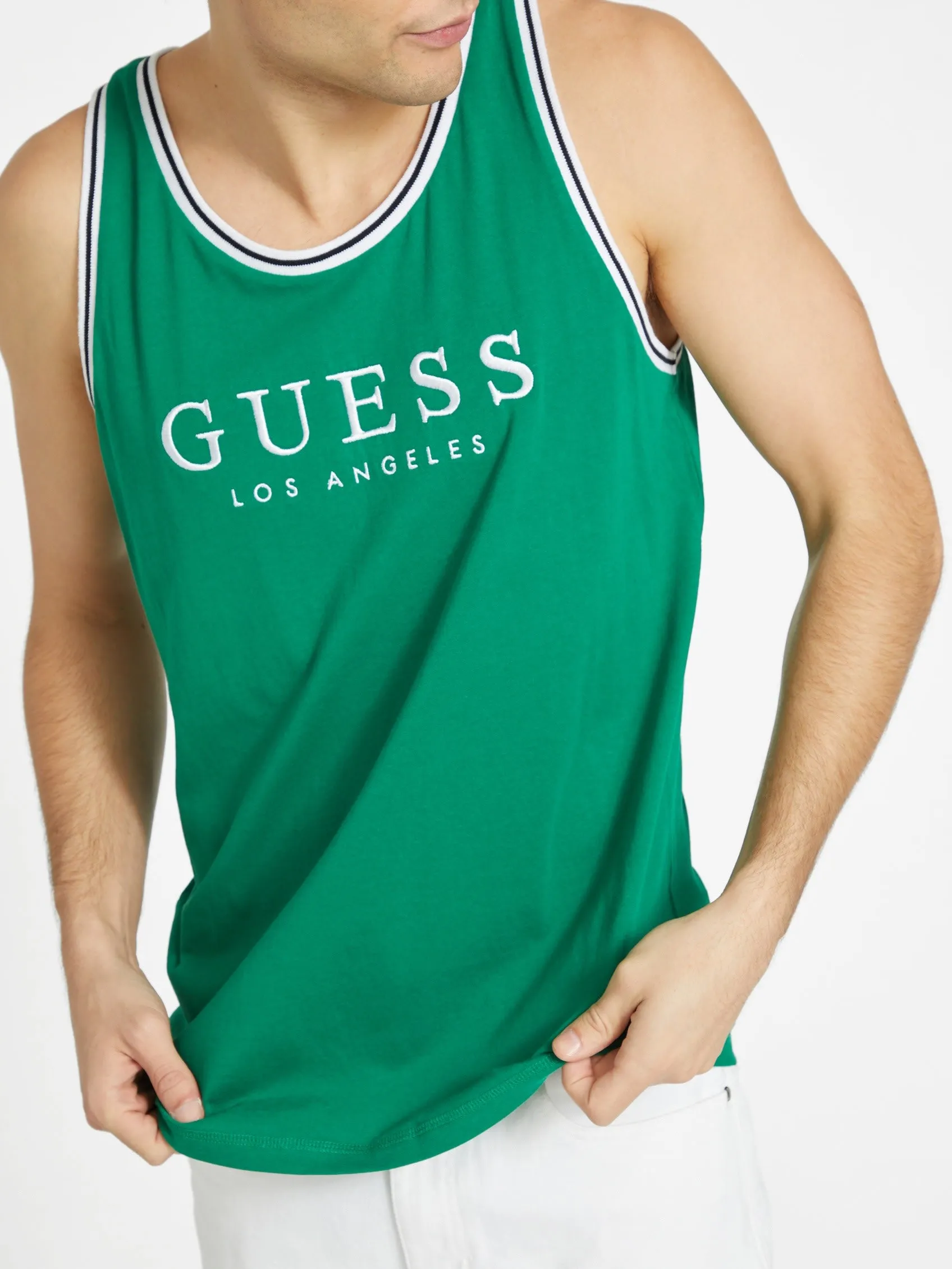 Nichols Embroidered Logo Tank