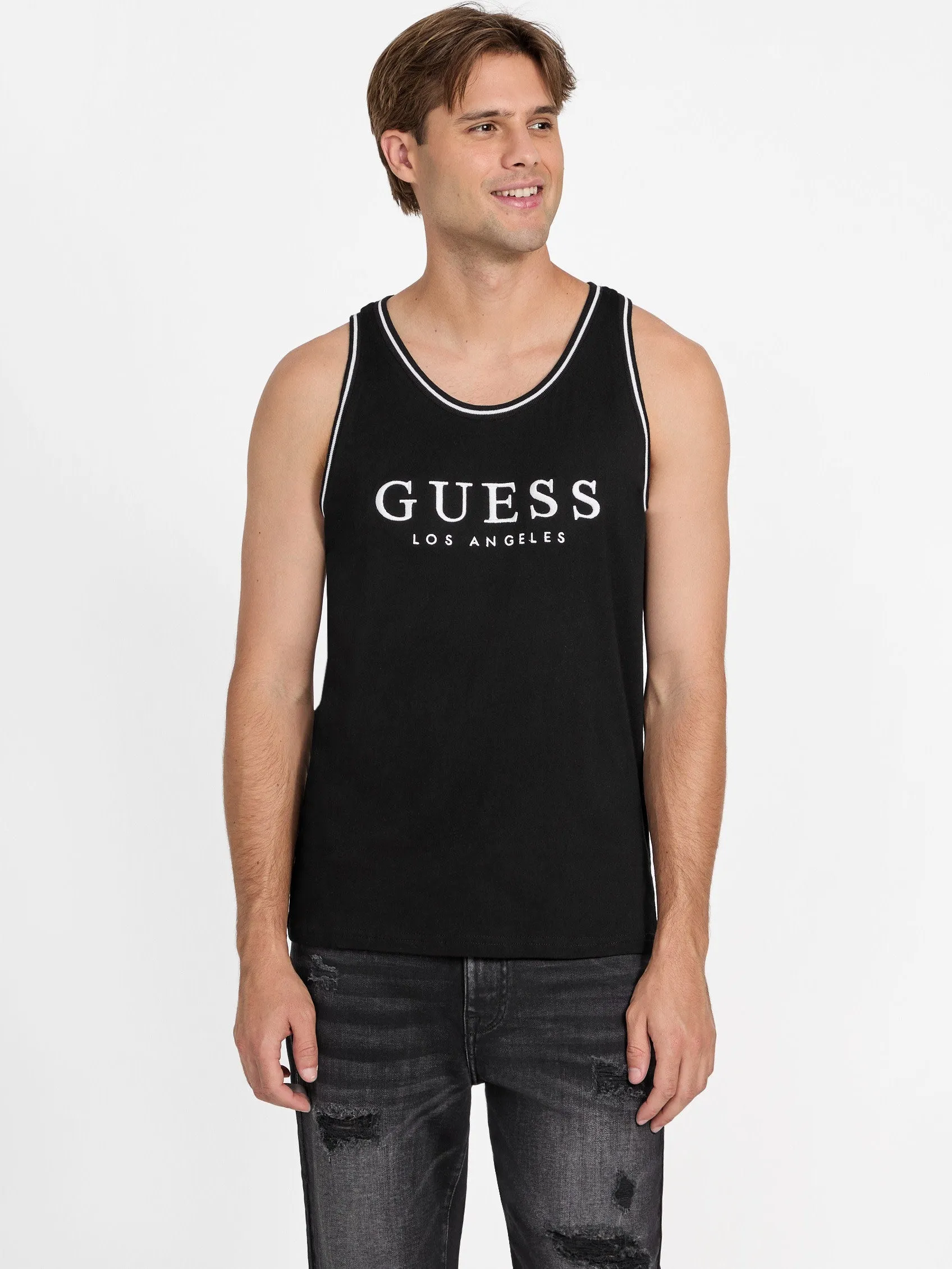 Nichols Embroidered Logo Tank