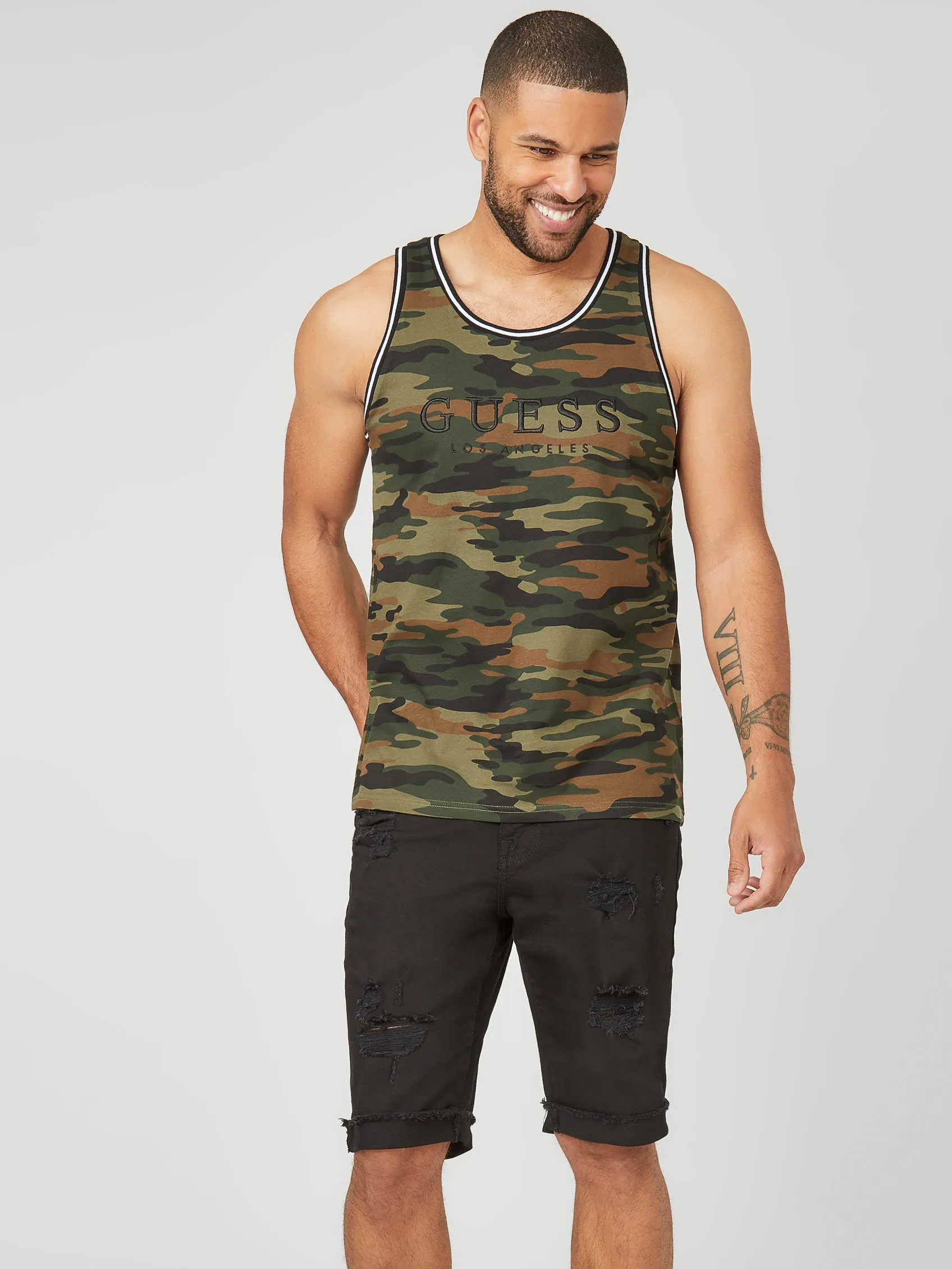 Nichols Embroidered Logo Tank