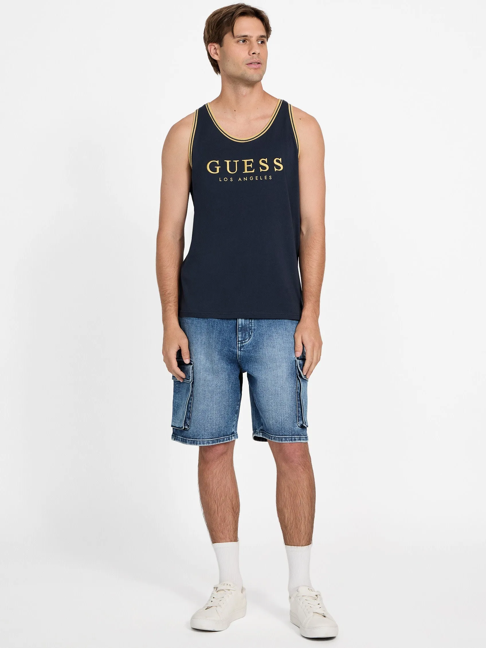 Nichols Embroidered Logo Tank