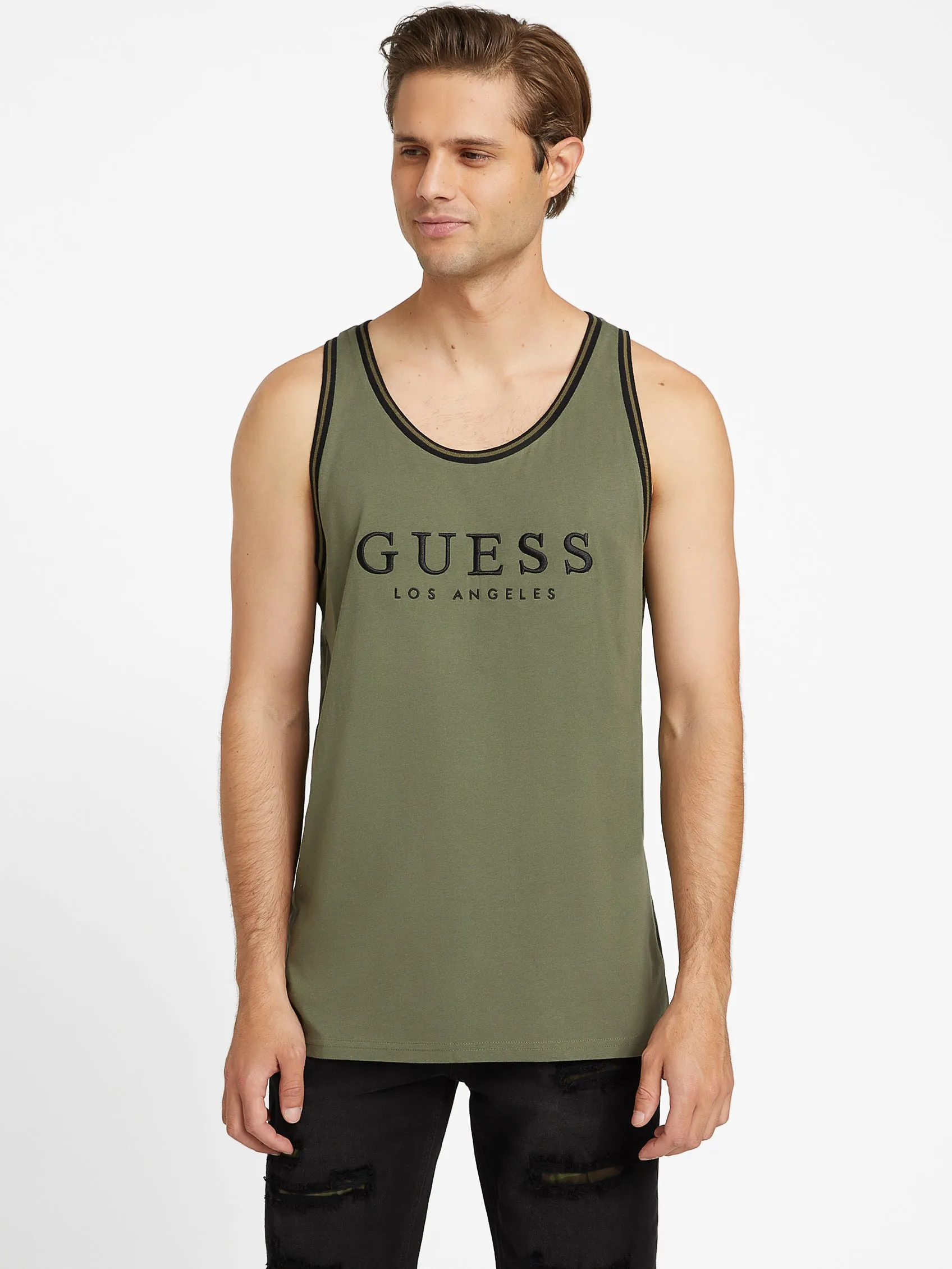 Nichols Embroidered Logo Tank
