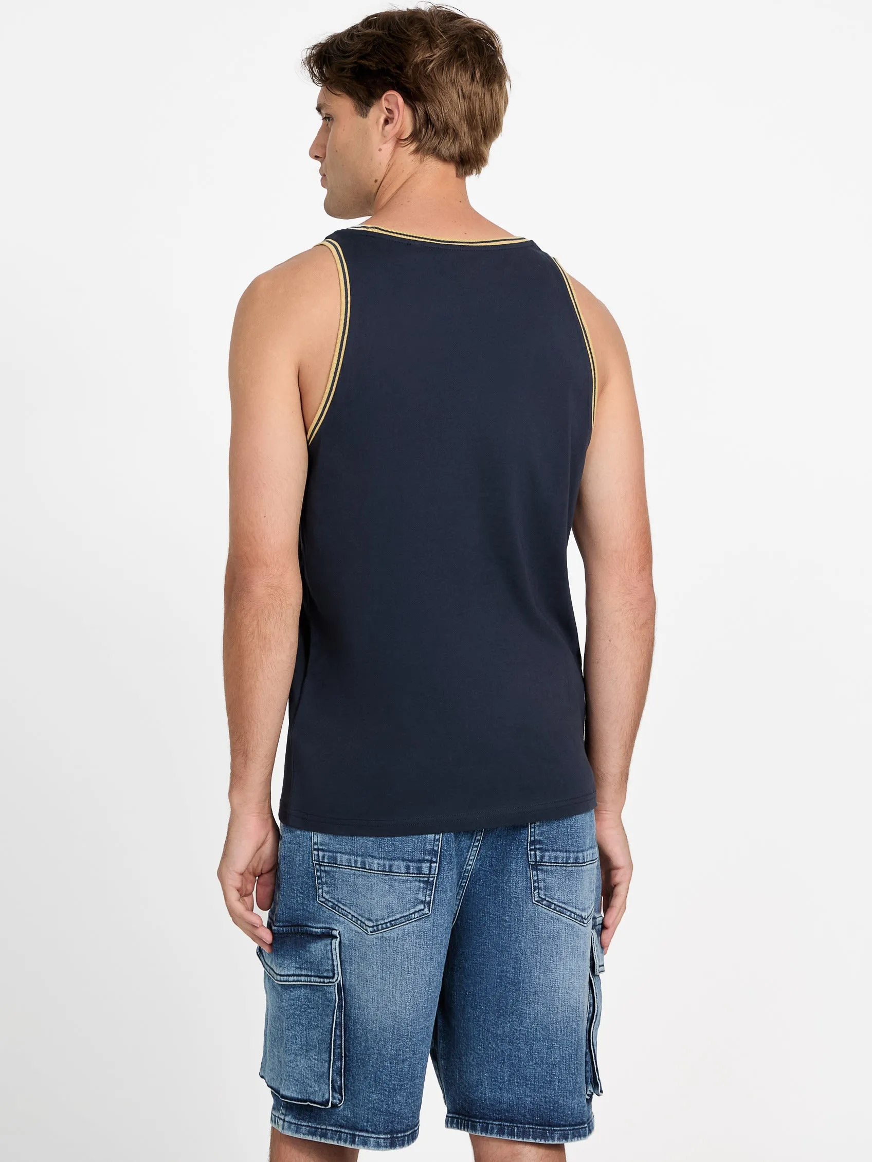 Nichols Embroidered Logo Tank