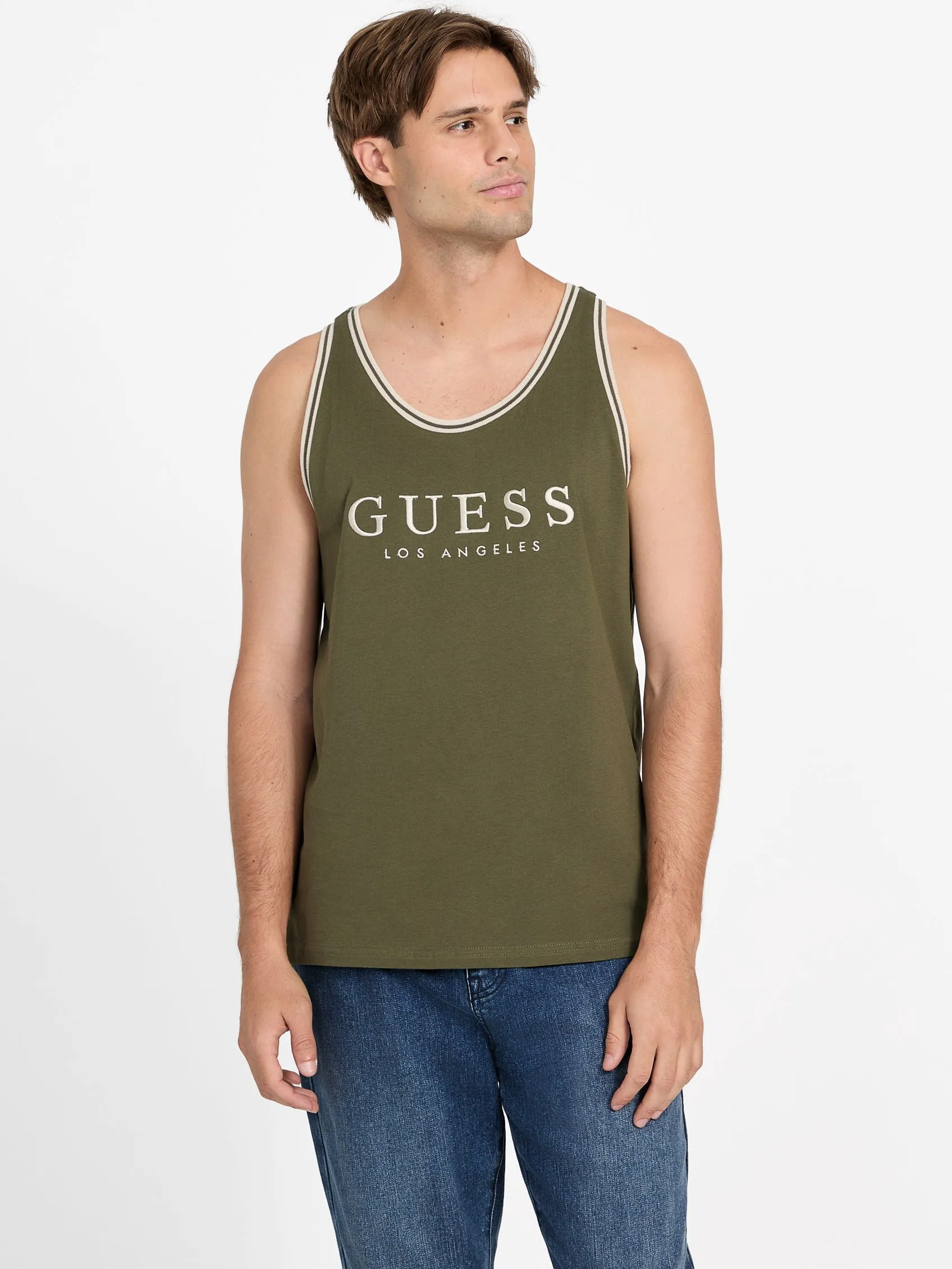 Nichols Embroidered Logo Tank