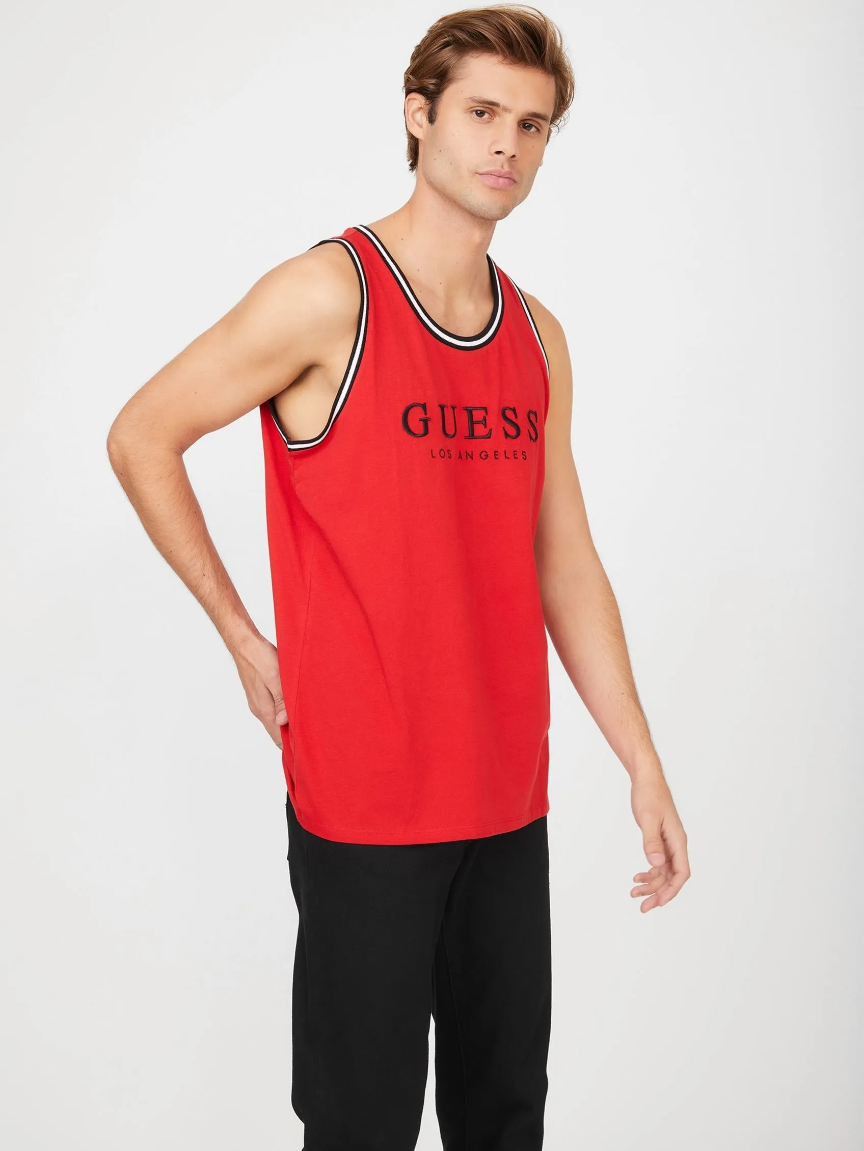 Nichols Embroidered Logo Tank
