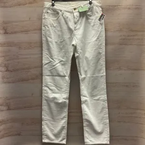 Pants Corduroy By Clothes Mentor In White, Size: 12