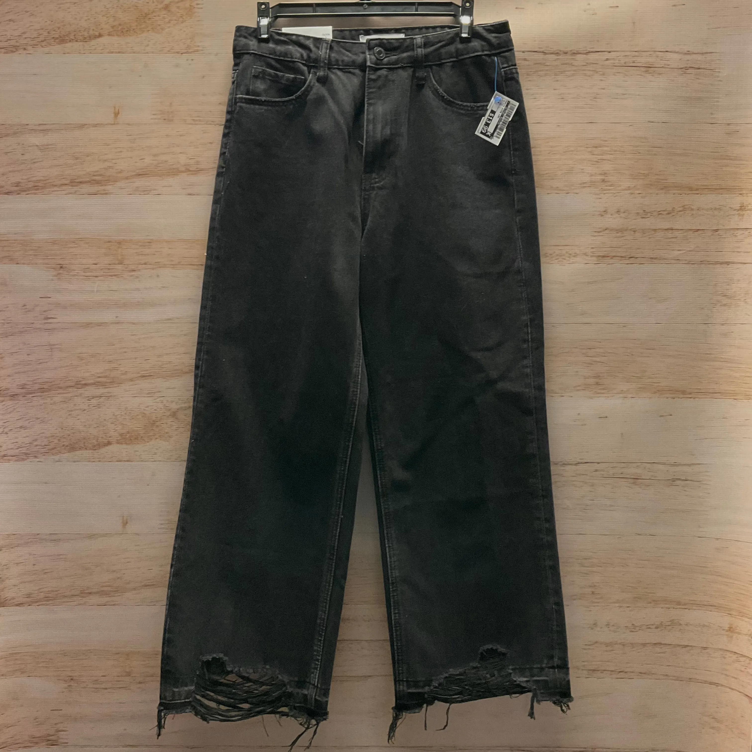 Pants Wide Leg By Clothes Mentor In Black, Size: 4