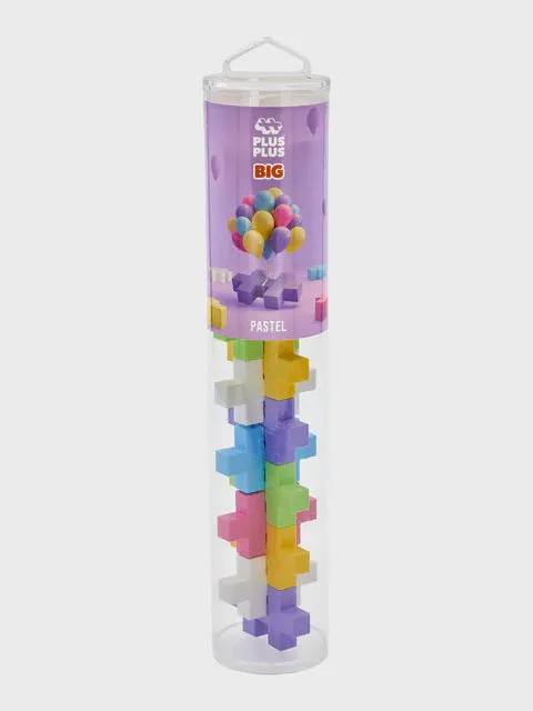 Plus-Plus BIG Pastel Colour Mix Tube
