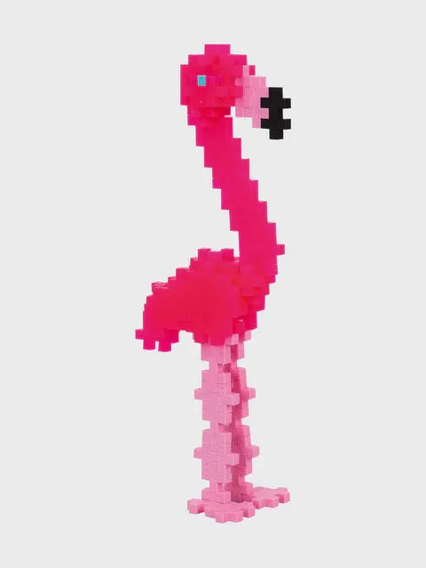 Plus-Plus Flamingo Tube