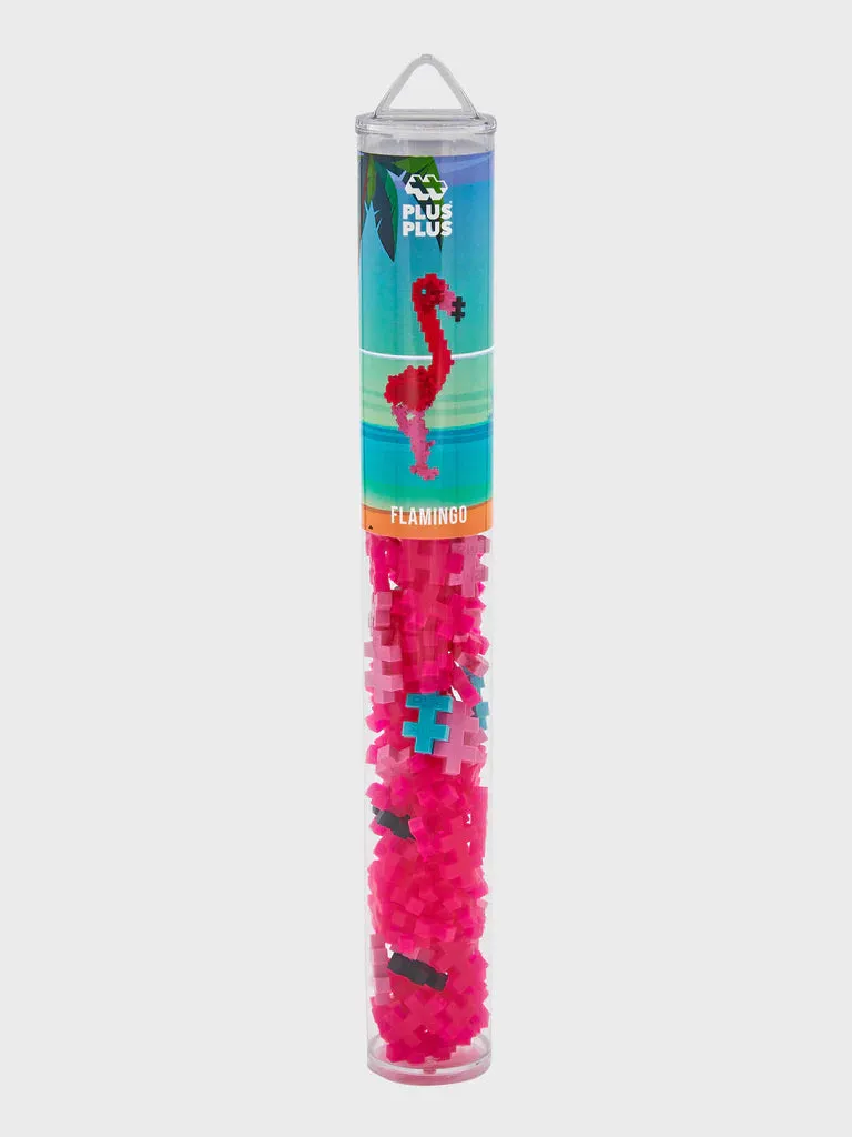 Plus-Plus Flamingo Tube