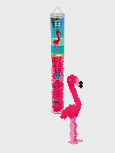 Plus-Plus Flamingo Tube