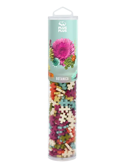 Plus-Plus Large Botanica Colour Mix Tube