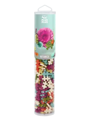Plus-Plus Large Botanica Colour Mix Tube