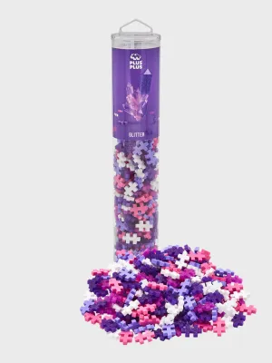 Plus-Plus Large Glitter Colour Mix Tube