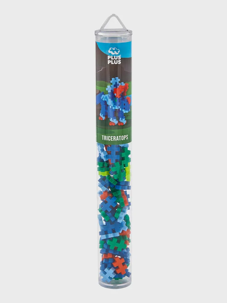 Plus-Plus Triceratops Tube