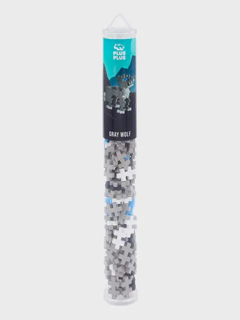 Plus-Plus Wolf Tube