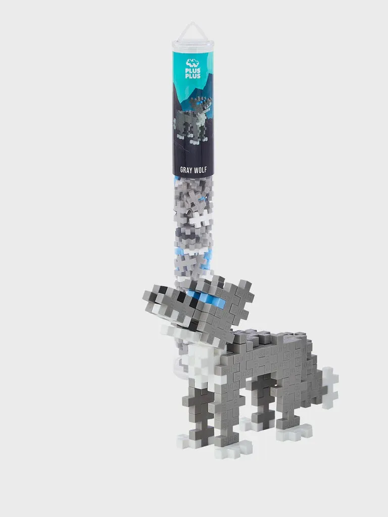 Plus-Plus Wolf Tube