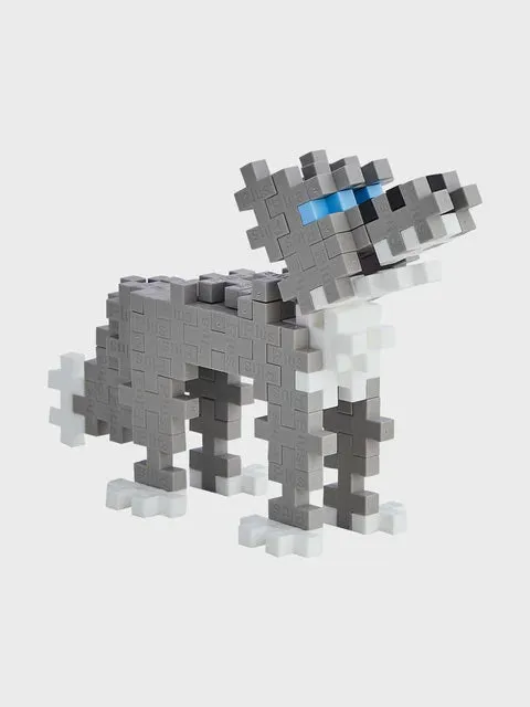 Plus-Plus Wolf Tube