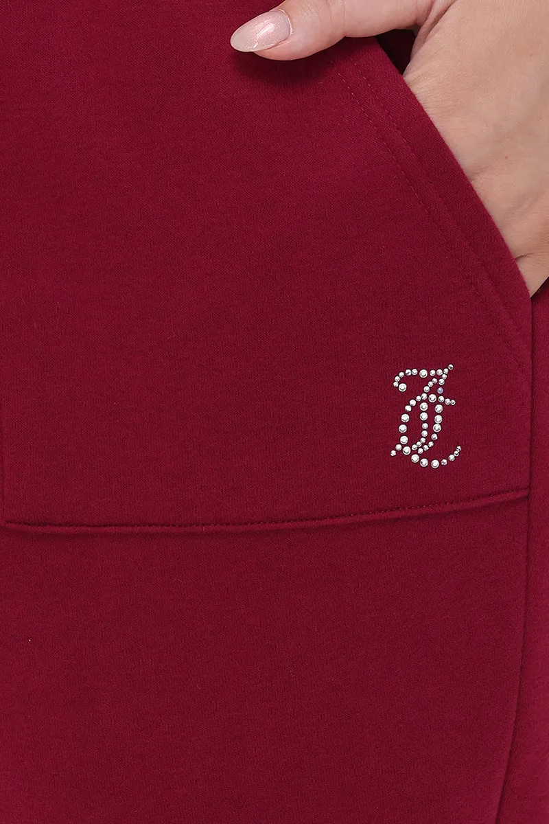 Plus-Size Small Bling Fleece Sweatpants Juicy Couture