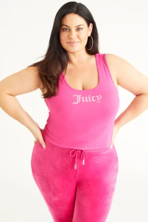 Plus-Size Small Bling Tank Top Juicy Couture