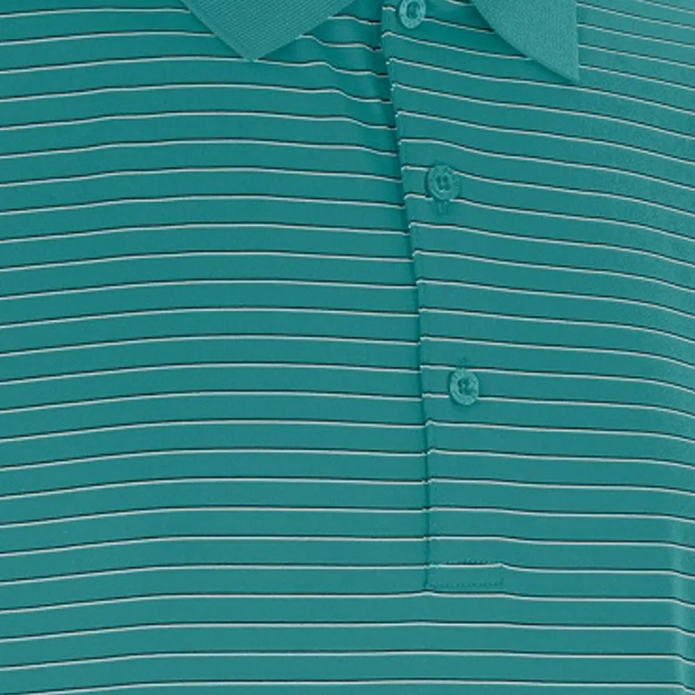 ProQuip Pro Tech Feeder Stripe Polo Shirt - Porcelain