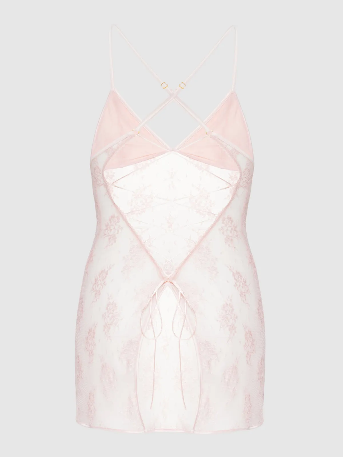 Rosalind Lace Tie Back Babydoll