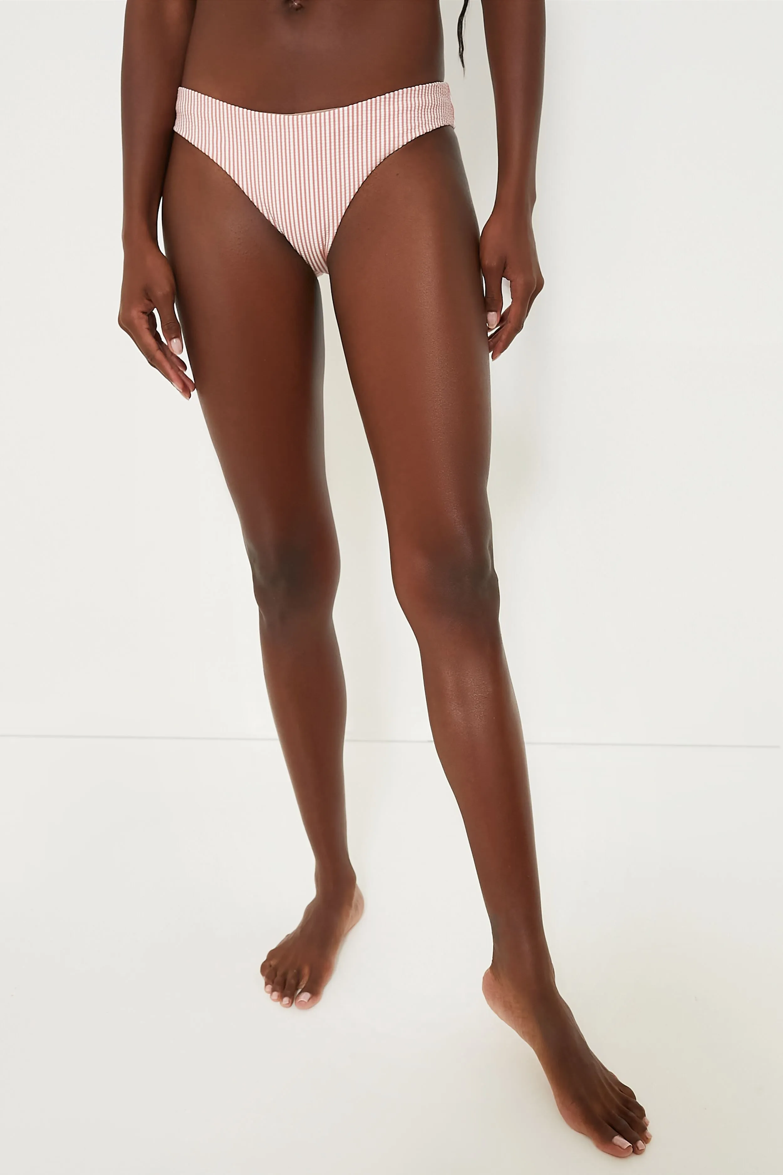 Rosette White Stripe Lily Bottom