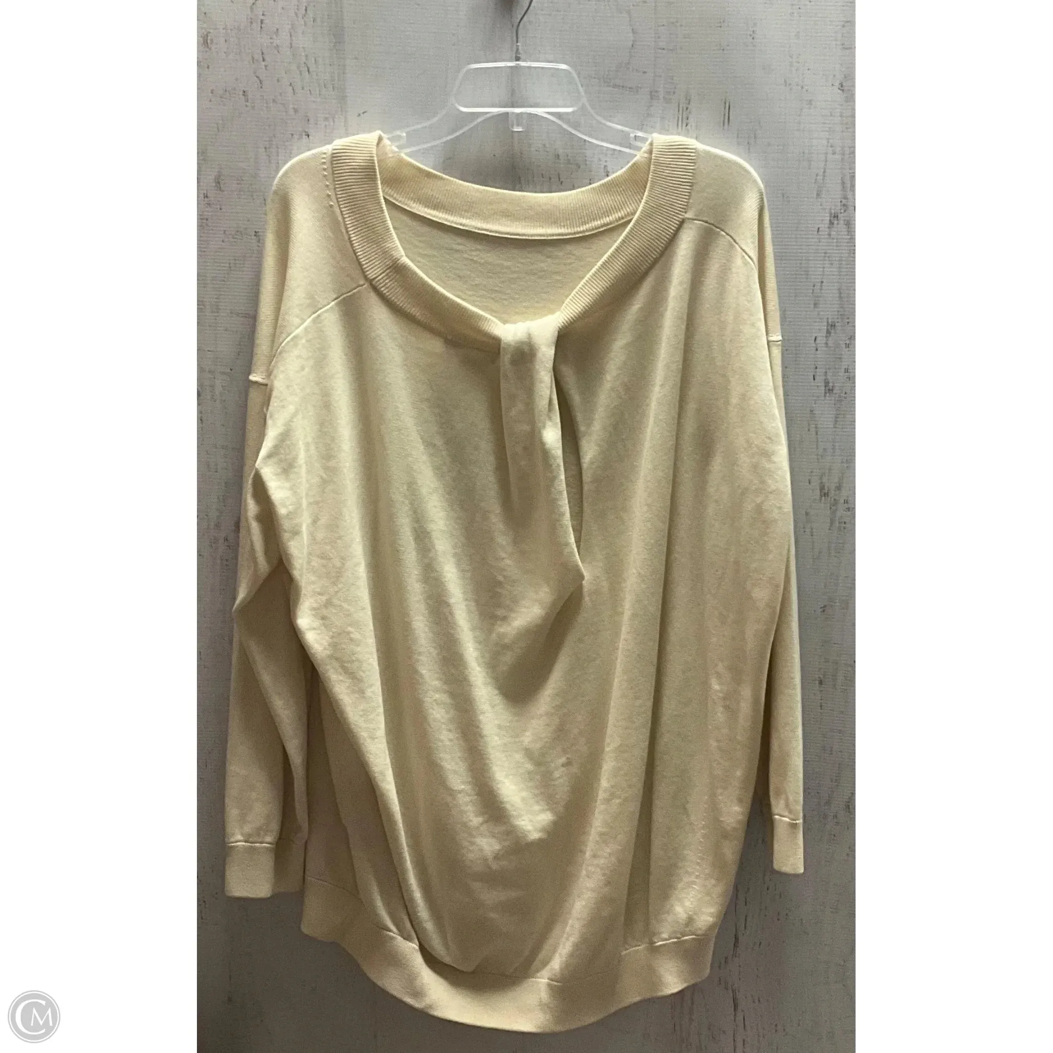 Sweater By Barefoot Dreams In Cream, Size: L