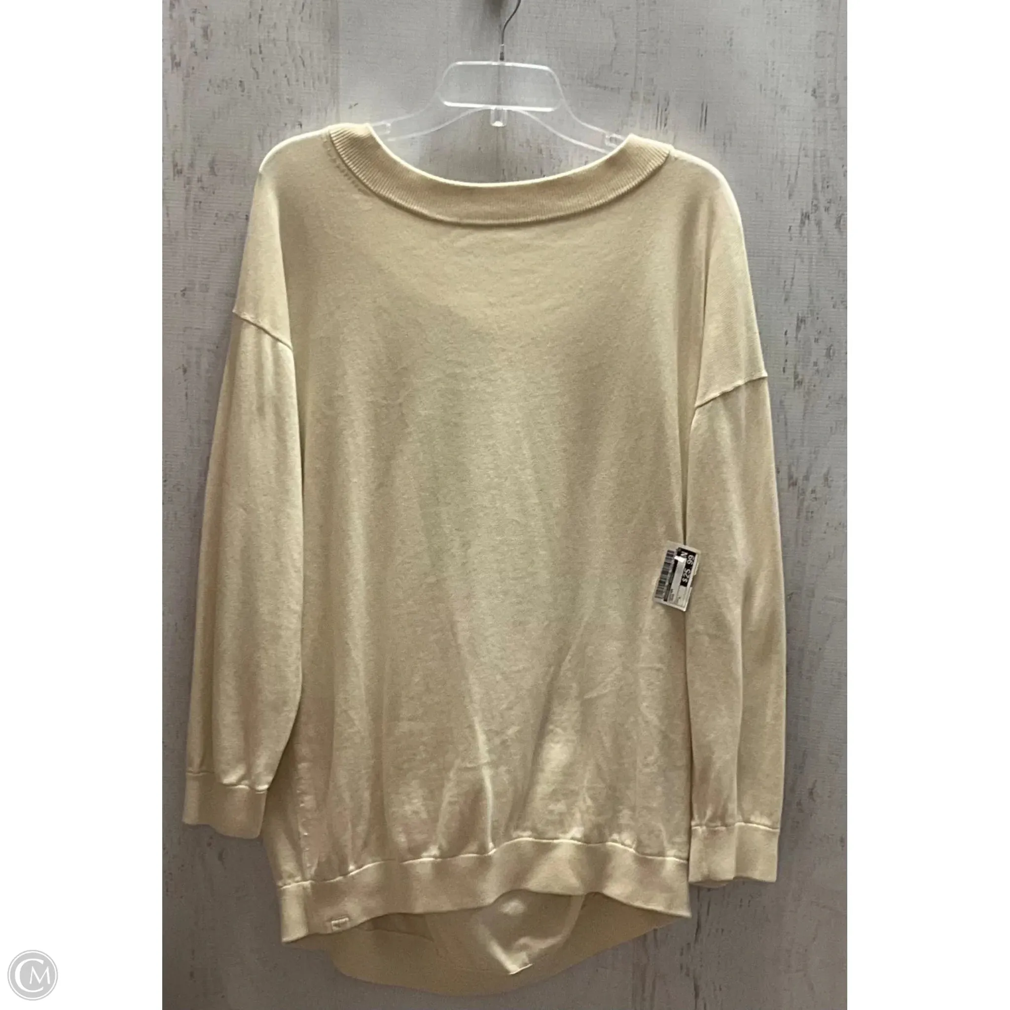 Sweater By Barefoot Dreams In Cream, Size: L