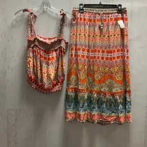Top 2Pc Ss By Rachel Zoe In Multi, Size:L