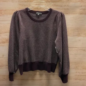 Top Long Sleeve By Adrianna Papell In Purple, Size: M