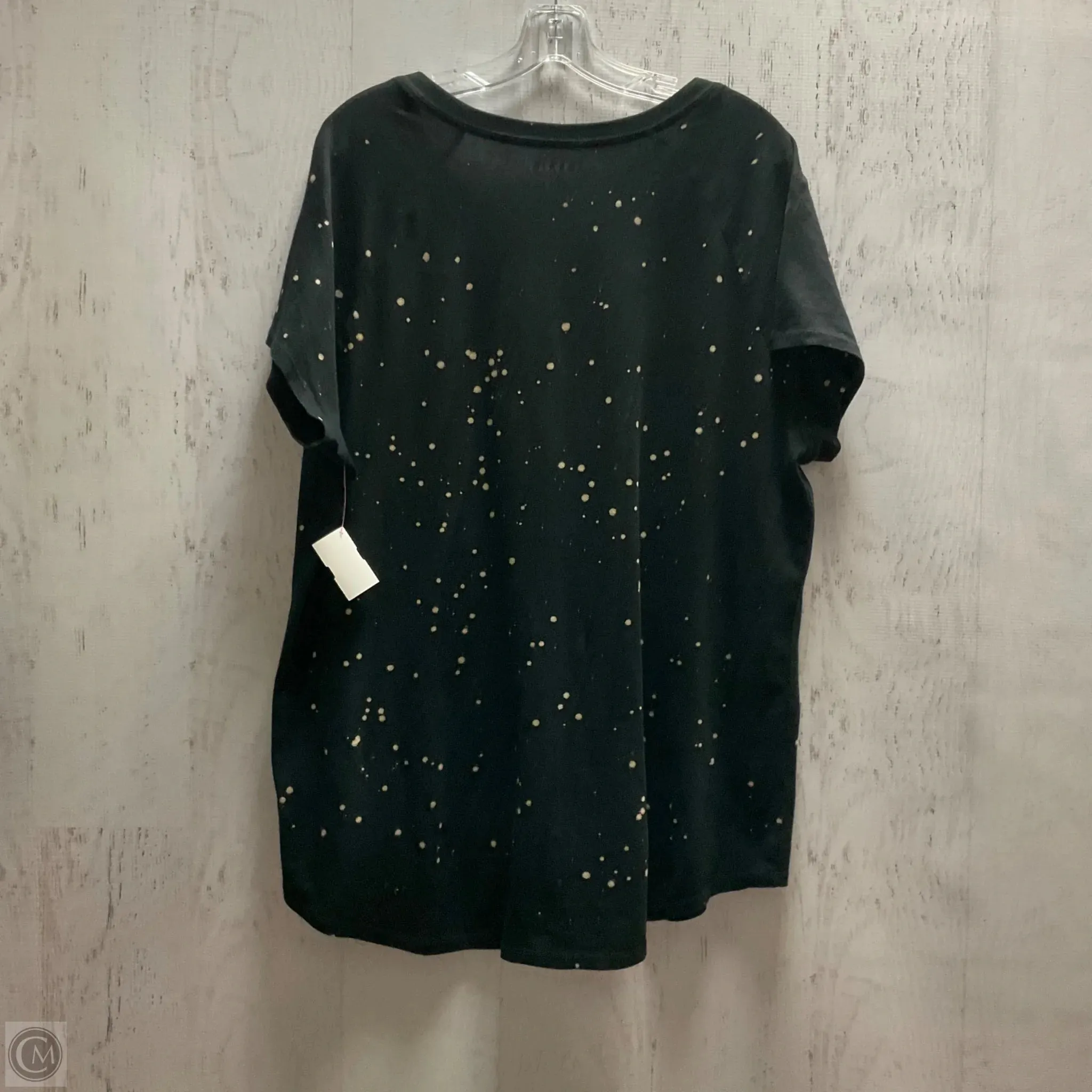 Top Short Sleeve By Torrid In Black, Size: 1x