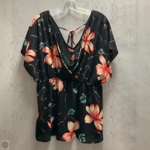 Top Short Sleeve By Torrid In Floral Print, Size: Xl