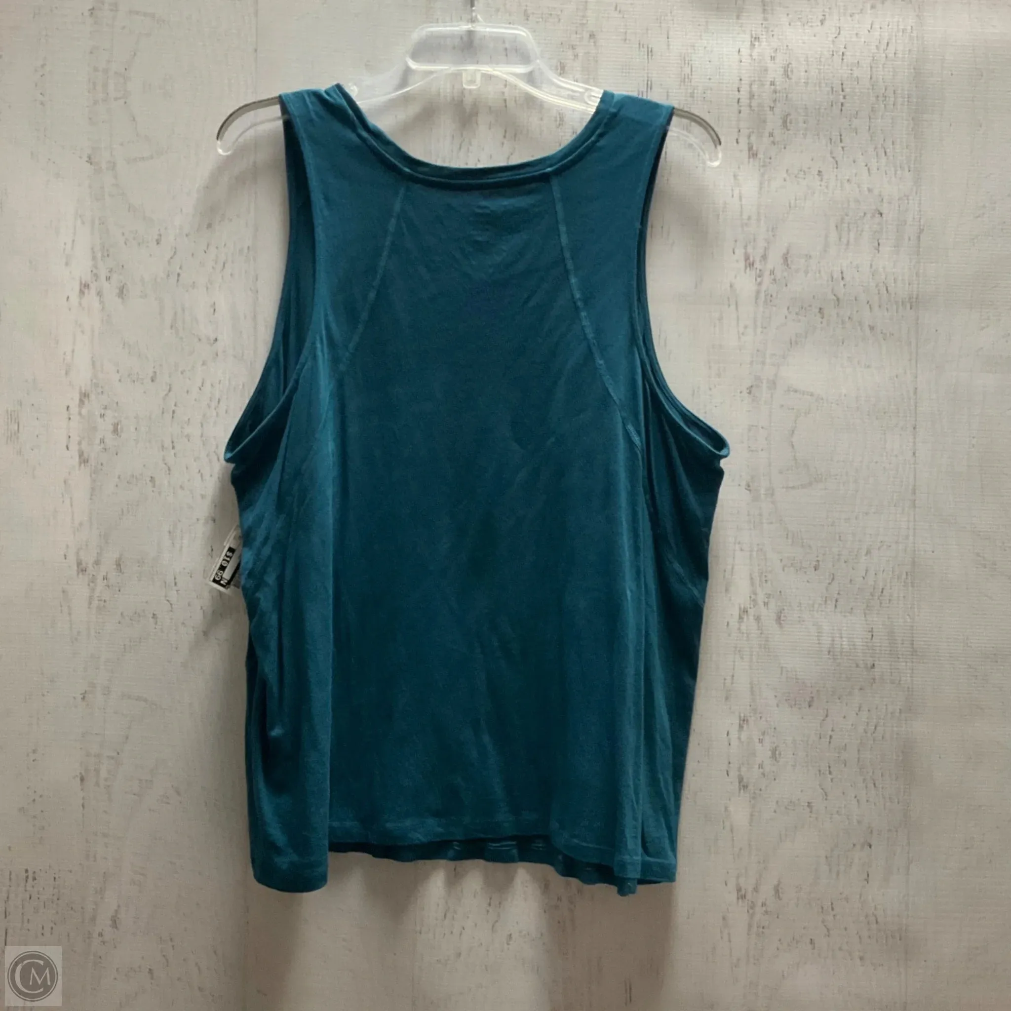 Top Sleeveless By Torrid In Green, Size: 2x