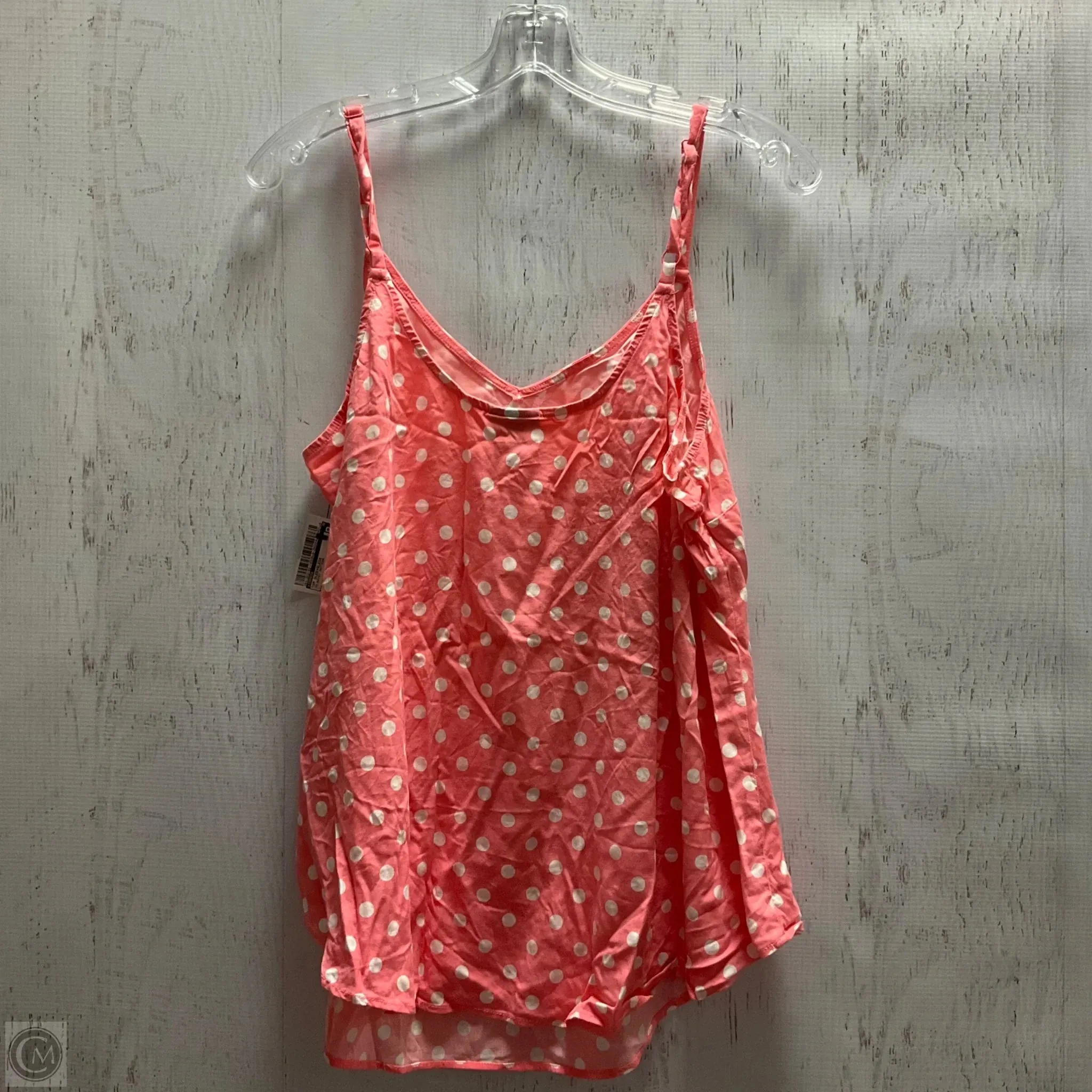 Top Sleeveless By Torrid In Polkadot Pattern, Size: L