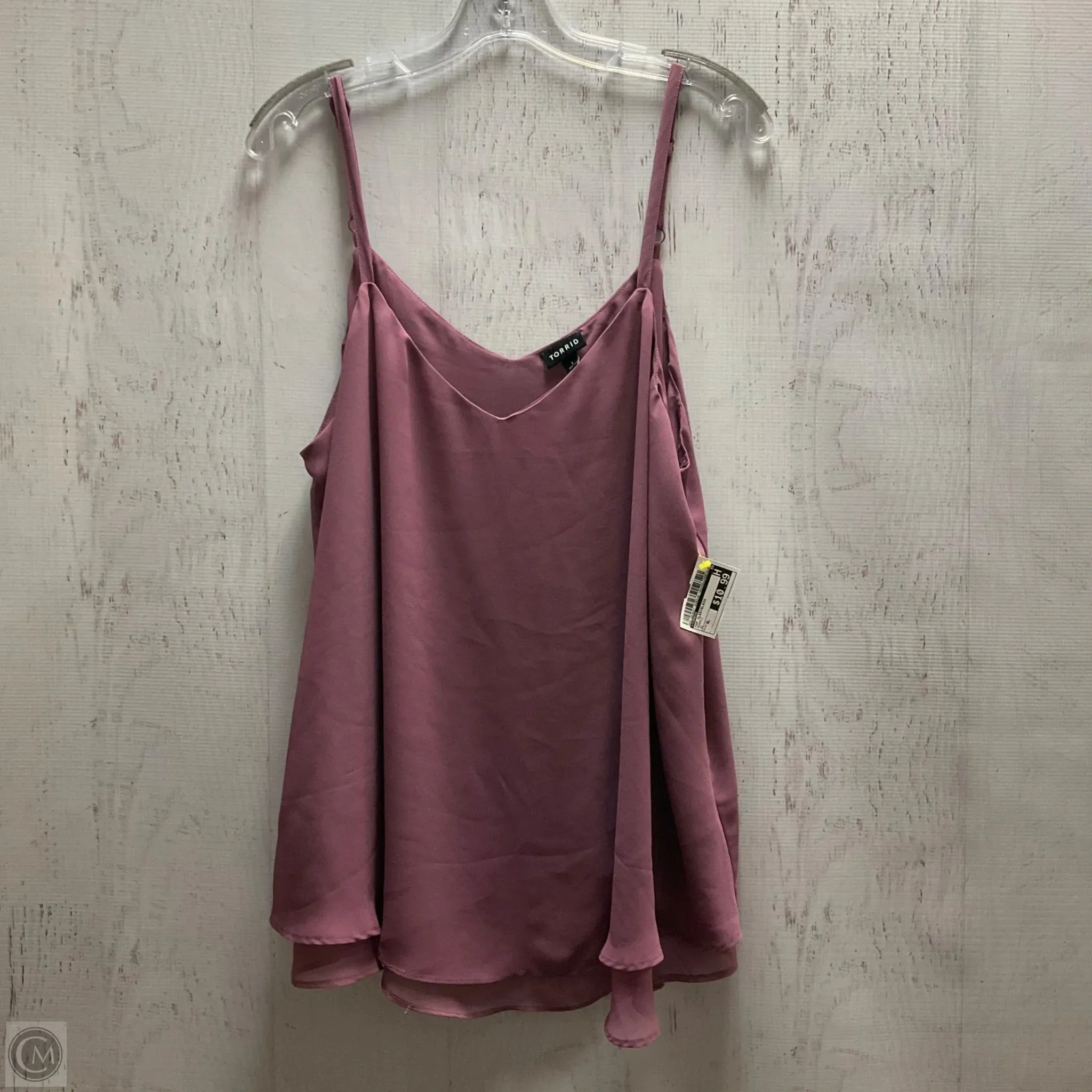 Top Sleeveless By Torrid In Purple, Size: Xl